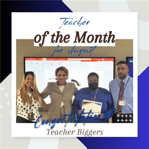 Teacher of the Month